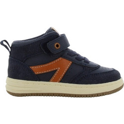 Safety Jogger Παιδικά Μποτάκια Navy Μπλε Πορτοκαλί με Σκρατς SJ635032-09