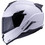 Spyder Exo Plain V2 White Κράνος Μηχανής Full Face