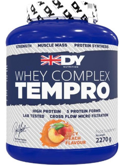DY Nutrition Whey Complex Tempro Juicy Peach Πρωτεΐνη Ορού Γάλακτος Γράμμωσης 2.27kg
