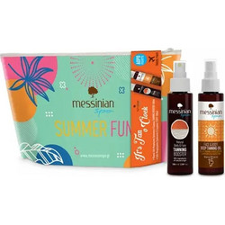 Messinian Spa Deep Tanning Oil SPF15 100ml + Tan Booster 100ml