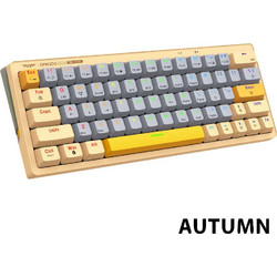 Armaggeddon GMK-100 Ασύρματο Μηχανικό Gaming Πληκτρολόγιο 60% RGB Autumn