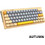 Armaggeddon GMK-100 Ασύρματο Μηχανικό Gaming Πληκτρολόγιο 60% RGB Autumn