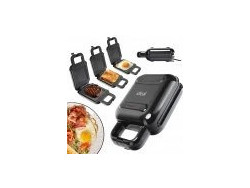Eldom Mini multifunctional IK2500 Τοστιέρα Γκριλιέρα με Αποσπώμενες Πλάκες για 2 Τοστ 750W