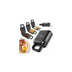 Eldom Mini multifunctional IK2500 Τοστιέρα Γκριλιέρα με Αποσπώμενες Πλάκες για 2 Τοστ 750W