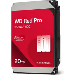 Western Digital Red Pro 20TB HDD Σκληρός Δίσκος 3.5" SATA 3 7200rpm με 512MB Cache WD202KFGX