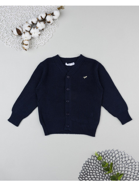Prenatal Παιδική Ζακέτα Πλεκτή με Κουμπιά Navy Μπλε 1528626