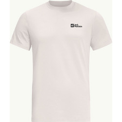 Jack Wolfskin Essential Ανδρικό Αθλητικό T-Shirt Λευκό 1808382-5629