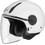 SMK Laminar Solid Gloss White Κράνος Μηχανής Jet