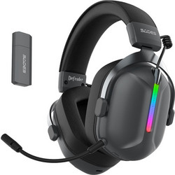 Sades Defender Ασύρματο Gaming Headset Over Ear Black