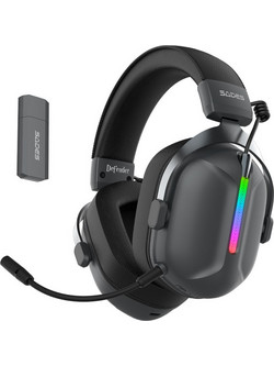 Sades Defender Ασύρματο Gaming Headset Over Ear Black