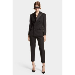 Dsquared2 Χειμωνιάτικο Γυναικείο Σύνολο Σακάκι & Παντελόνι Μαύρο S75FT0259S76498-900