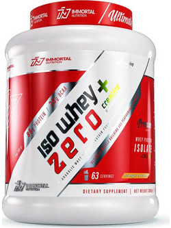 Immortal Nutrition Iso Whey Zero & Creatine Orange Cream Πρωτεΐνη Ορού Γάλακτος Γράμμωσης Χωρίς Λακτόζη & Γλουτένη 2kg