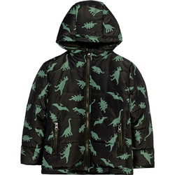 Funky Παιδικό Μπουφάν Χειμωνιάτικο Softshell Αδιάβροχο Αντιανεμικό Μαύρο Πράσινο 226-318100-2