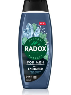 Radox Feel Energised Ανδρικό Αφρόλουτρο σε Gel 450ml