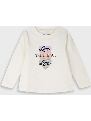Energiers Παιδικό T-Shirt Μακρυμάνικο Εκρού 15-125330-5