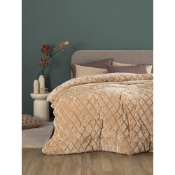 Palamaiki Κουβερτοπάπλωμα Υπέρδιπλο Hollowfiber 220x240 Nadine 5 Sand