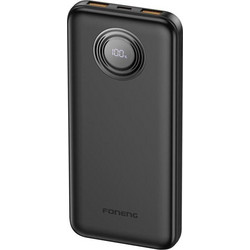 Foneng PX101 Power Bank 10000mAh 22.5W με 2 Θύρες USB-A & Θύρα USB-C Power Delivery Black
