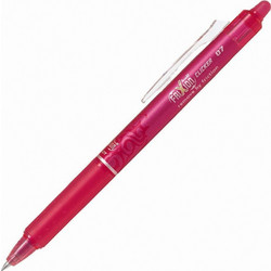 Pilot Frixion Clicker Στυλό Gel που Σβήνει 0.7mm Ροζ BLRT-FR7P