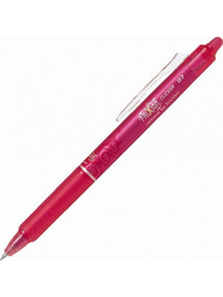 Pilot Frixion Clicker Στυλό Gel που Σβήνει 0.7mm Ροζ BLRT-FR7P