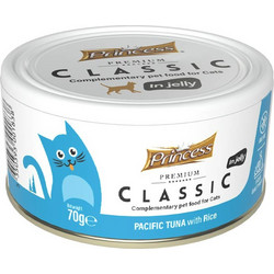 Princess Premium Classic with Pacific Tuna & Rice in Jelly 70gr
