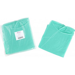 Bournas Medicals SoftCare Αδιάβροχες Μπλούζες Non Woven Πράσινες 10τμχ