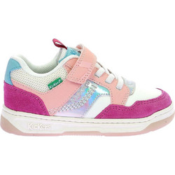 Kickers Παιδικά Sneakers Λευκά Φούξια Ροζ 1211532-30-0-37