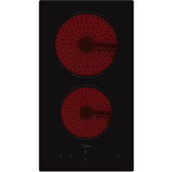 Midea MCH300D111K0 Κεραμική Εστία Αυτόνομη με Λειτουργία Κλειδώματος 28.8x52cm