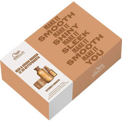 Wella Ultimate Smooth Σετ Περιποίησης Μαλλιών Serum 30ml + Μάσκα 150ml + Σαμπουάν 250ml