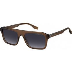 Marc Jacobs MARC789S 09Q Ανδρικά Γυαλιά Ηλίου Aviator Κοκάλινα Καφέ με Μαύρο Φακό