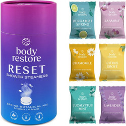 Body Restore Reset Botanical Mix Bath Bombs 6τμχ