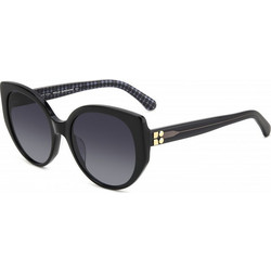 Kate Spade SERAPHINAGS 80 Γυναικεία Γυαλιά Ηλίου Πεταλούδα Κοκάλινα Μαύρα με Μαύρο Φακό