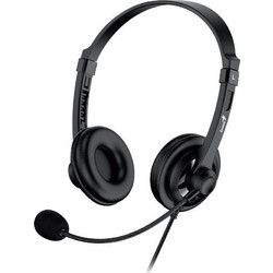 Genius HS-230U On Ear Ακουστικά Υπολογιστή με Μικρόφωνο & USB-A