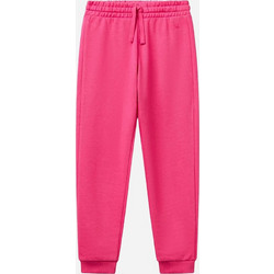 Benetton Παιδικό Παντελόνι Φόρμας Ροζ Φούξια 3J68CF02H-1A2