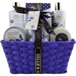 Beauty Lilac Luxury Bath Shower Gel 270ml + Bath Crystal 300gr + Body Peeling 60ml + Soap 90gr + Bath Balls 4x15gr