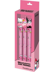 Karactermania Hello Kitty Σετ Στυλό που Σβήνει 3τμχ