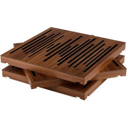 Vicoustic VicPattern Wavewood MKII Diffuser 59.5x59.5x5cm 3τμχ Walnut Natural