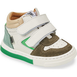 GBB Παιδικά Sneakers Μποτάκια Μπεζ Καφέ Πράσινα AN659-15