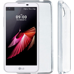 Volte-Tel Full Cover case for LG SCREEN K500N (4.93") Clear