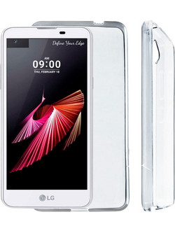 Volte-Tel Full Cover case for LG SCREEN K500N (4.93") Clear