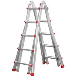 Prostep LITTLE GIANT PS2033 Πολυμορφική Επεκτεινόμενη Σκάλα με 4x5 Σκαλοπάτια