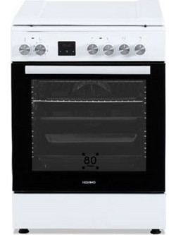 Eskimo ES DW4080PW Κουζίνα Ηλεκτρική 80lt με Εμαγιέ Εστίες 59.8cm