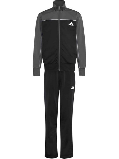 Adidas Παιδικό Σετ Φόρμας Μαύρο Ανθρακί KD5924