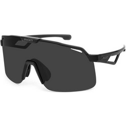 Carrera CA066/S 807/IR Ανδρικά Γυαλιά Ηλίου Μάσκα Κοκάλινα Μαύρα με Μαύρο Φακό