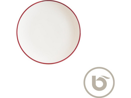 Bonna Linea Burgundy Πιάτα Ρηχά Πορσελάνης 21cm 12τμχ LNEBDGRM21DZ