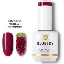 Bluesky Vintage Merlot Ημιμόνιμο Βερνίκι Νυχιών 15ml