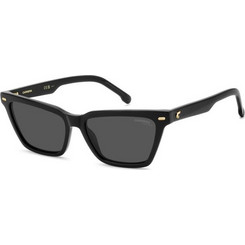 Carrera CA3083/S 807/IR Γυναικεία Γυαλιά Ηλίου Cat Eye Κοκάλινα Μαύρα με Μαύρο Φακό