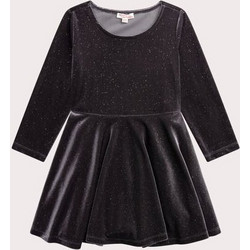 Dpam Παιδικό Φόρεμα Βελούδινο Μαύρο 25W901S1ROB