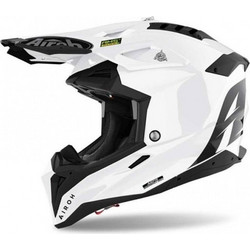 Airoh Aviator 3 Color White Κράνος Μηχανής Motocross 1290gr