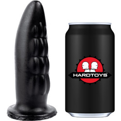 Gangbangster HardToys Dolmale Dildo με Βεντούζα 13.5cm Μαύρο