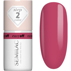 Semilac Easy Off Step 2 Pink Coral Ημιμόνιμο Βερνίκι Νυχιών 7ml